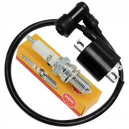 Coil spark plug ignition pipe atv quad loncin eagle