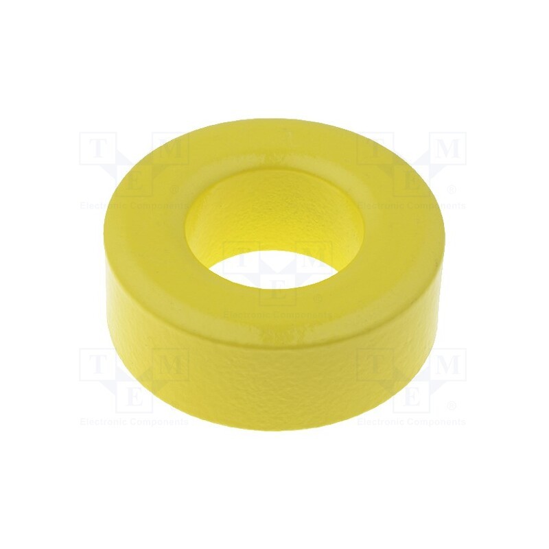 1 pcs x MICROMETALS - T106-26 - Ferrite: toroidal, L: 11.1mm, Øint: 14.5mm, Øout: 26.9mm, 93nH