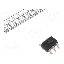 3 pcs x STMicroelectronics - STG3157CTR - IC: analog switch, demultiplexer,multiplexer,SPDT, 1.65÷5.5VDC