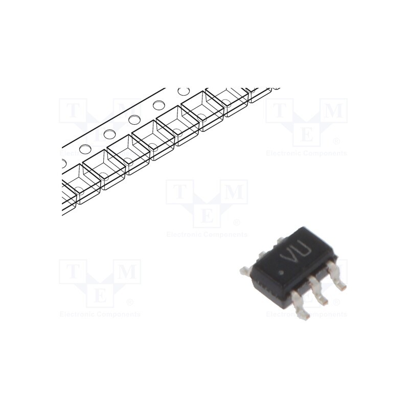 3 pcs x STMicroelectronics - STG3157CTR - IC: analog switch, demultiplexer,multiplexer,SPDT, 1.65÷5.5VDC