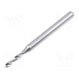 5 pcs x KEMMER PRAEZISION - SM 32 M 1950 105 - Drill bit, Ø: 1.95mm, L: 38.2mm, PCB, 1/8' (3,175mm)
