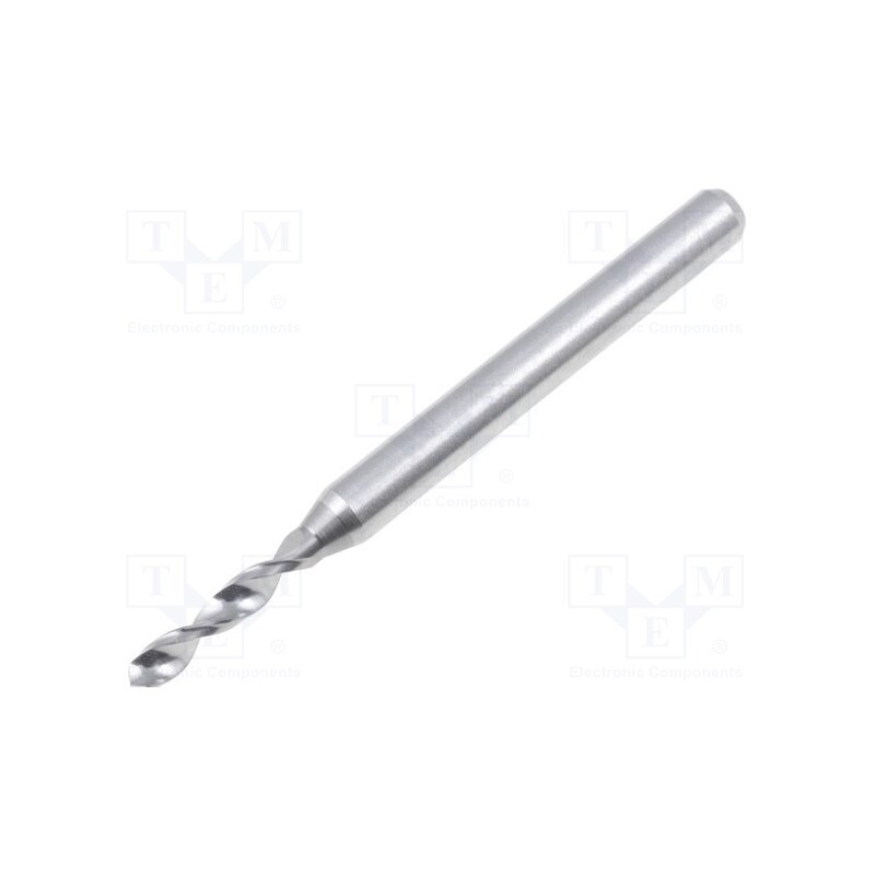 5 pcs x KEMMER PRAEZISION - SM 32 M 1950 105 - Drill bit, Ø: 1.95mm, L: 38.2mm, PCB, 1/8' (3,175mm)