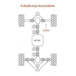 Rear shaft switch Polaris Sportsman Ranger 19 1012