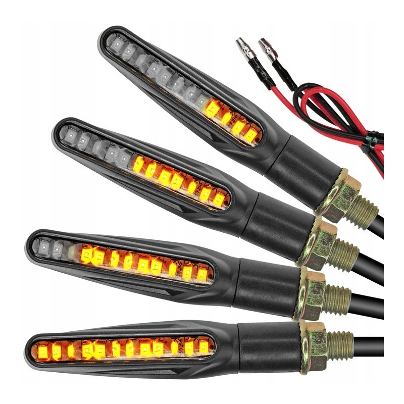 4x dynamic floating turn signals homologated