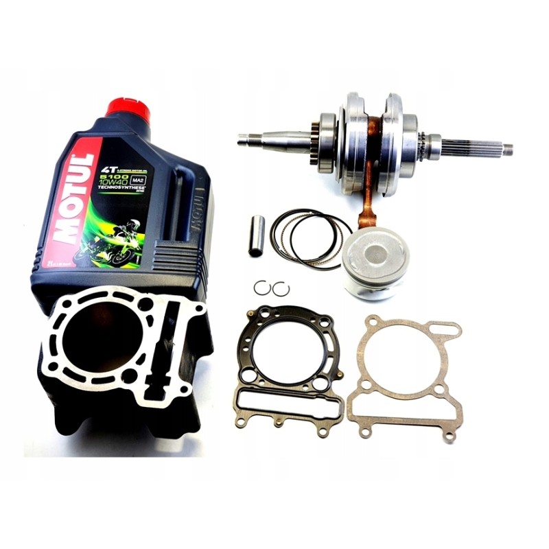 Crankshaft, cylinder, piston, Linhai 260 300 cf moto