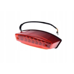LED rear lamp, red shade, universal atv