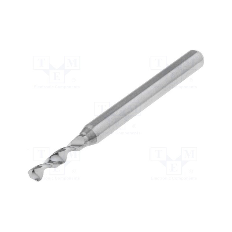 1 pcs x KEMMER PRAEZISION - SM 32 M 2050 105 - Drill bit, Ø: 2.05mm, L: 38.2mm, PCB, 1/8' (3,175mm)