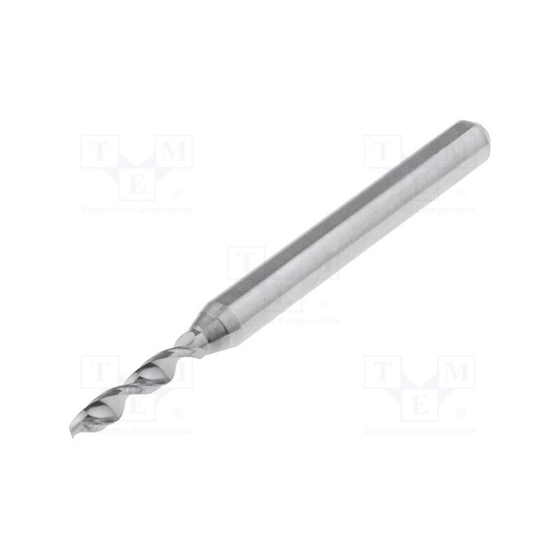 5 pcs x KEMMER PRAEZISION - SM 32 M 1850 105 - Drill bit, Ø: 1.85mm, L: 38.2mm, PCB, 1/8' (3,175mm)