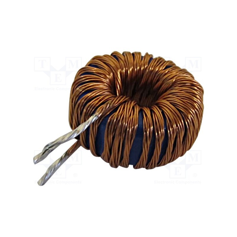 1 pcs x FERYSTER - DTMSS-27/0.1/8.0-V - Inductor: wire, THT, 100uH, 8A, 38.7mΩ