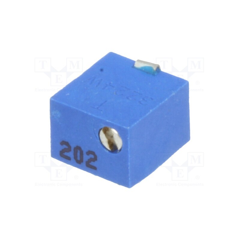 1 pcs x SR PASSIVES - 1801WSMD-2K - Potentiometer: mounting, vertical,multiturn, 2kΩ, 250mW, SMD, ±10%