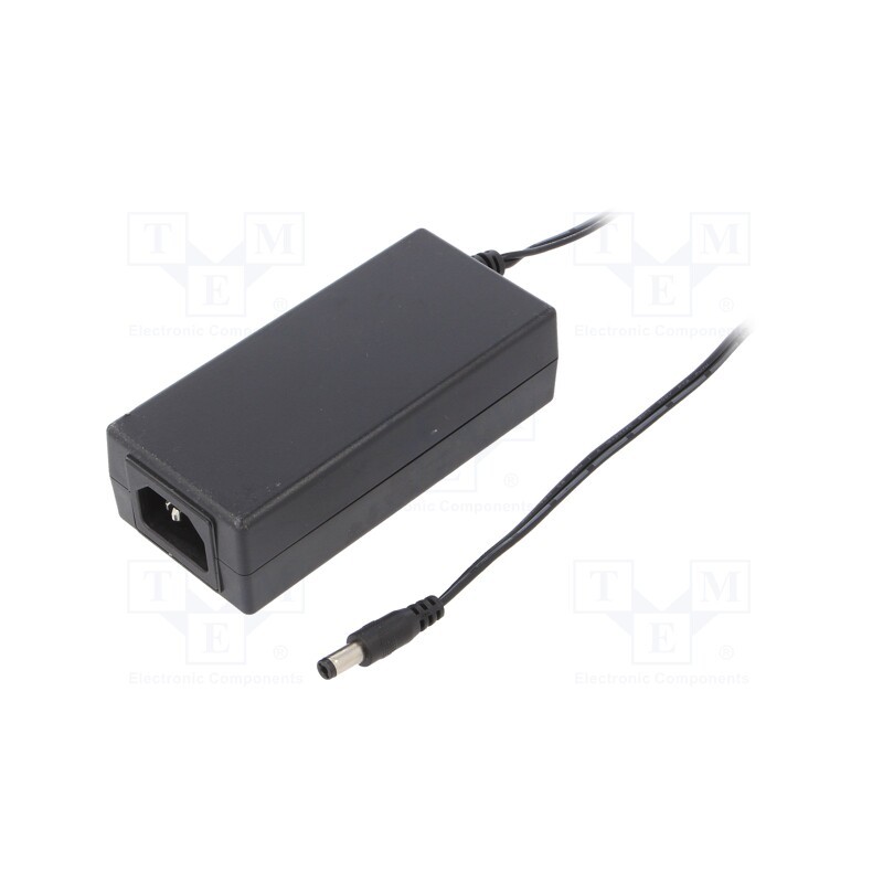 1 pcs x CELLEVIA POWER - CLD-6524-T3-ER - Power supply: switched-mode, 24VDC, 2.7A, Out: 5,5/2,1, 65W, 0÷40°C