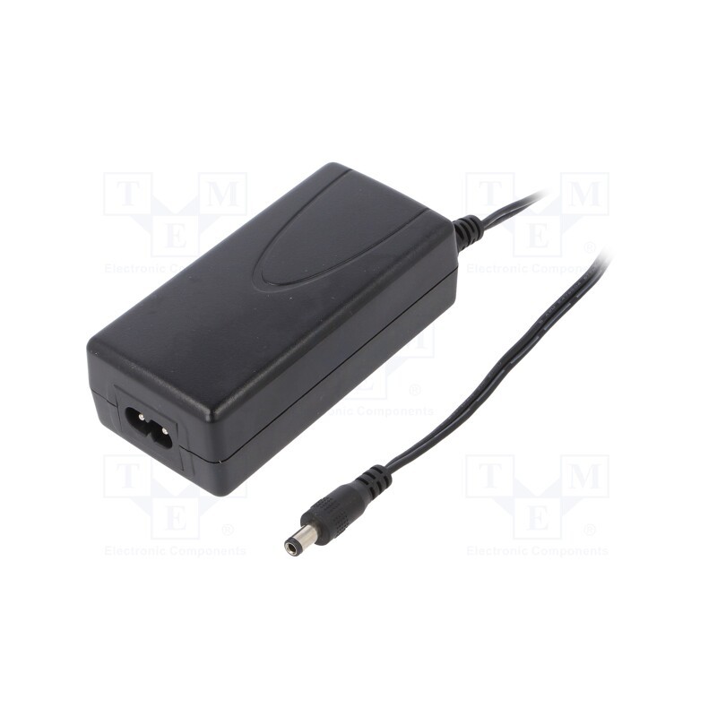 1 pcs x CELLEVIA POWER - CLD-6012-T2-ER25 - Power supply: switched-mode, 12VDC, 5A, Out: 5,5/2,5, 60W, desktop