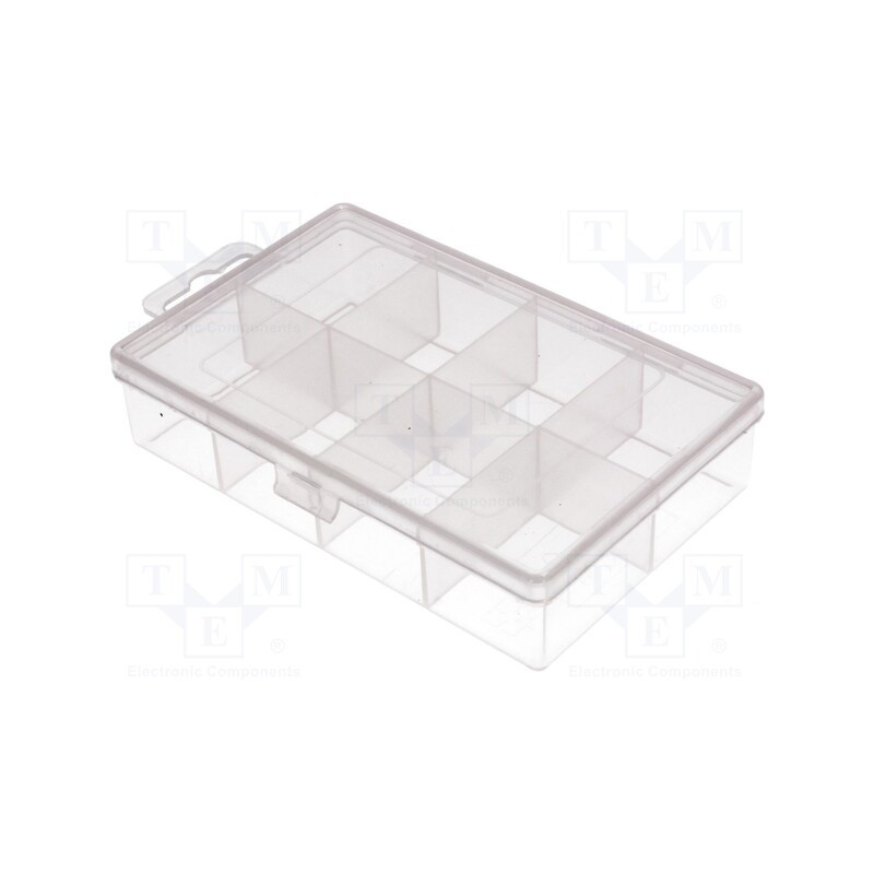 1 pcs x NEWBRAND - NB-BOX8 - Container: collective, with partitions, polypropylene