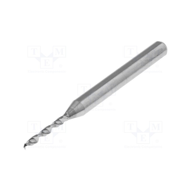 5 pcs x KEMMER PRAEZISION - SM 32 M 1350 105 - Drill bit, Ø: 1.35mm, L: 38.2mm, PCB, 1/8' (3,175mm)