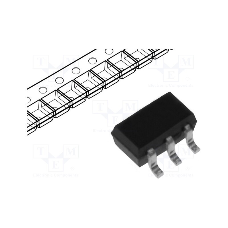 10 pcs x NEXPERIA - BAS16VY,115 - Diode: switching, SMD, 100V, 200mA, 4ns, SOT363, Ufmax: 1.25V