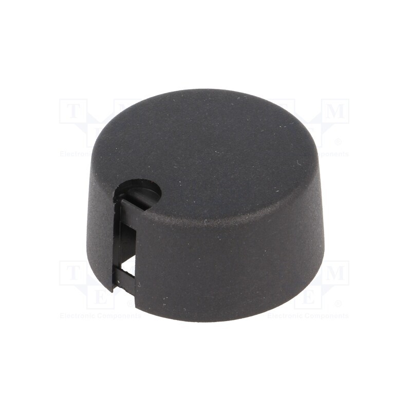 1 pcs x OKW - A1031069 - Knob, with pointer, plastic, Øshaft: 6mm, Ø31x16mm, black, A10