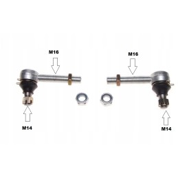 The end of the upper wishbone pins for quad atv 200 250