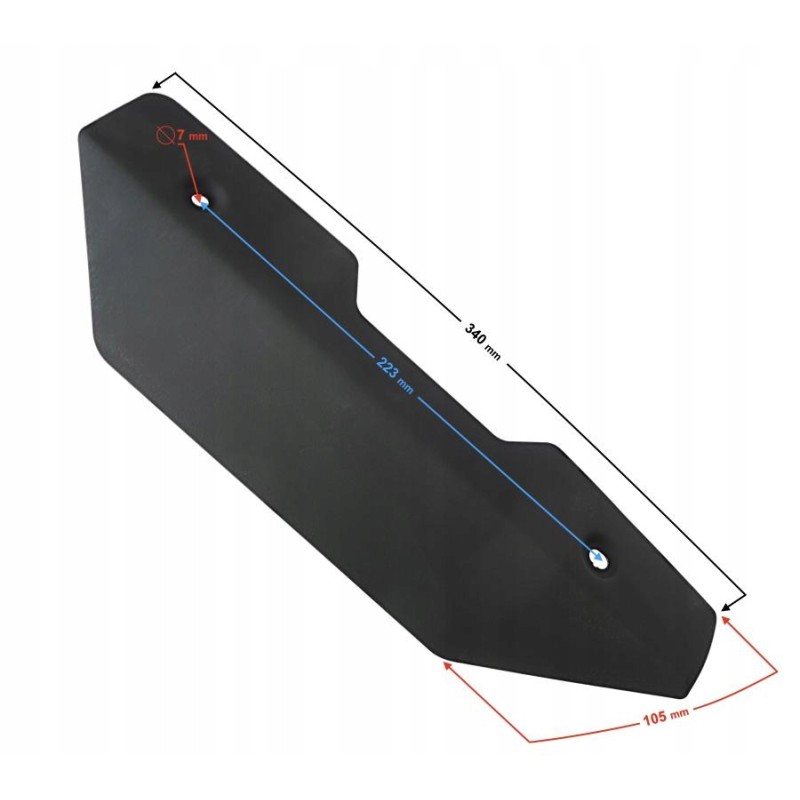 Muffler cover, part 2, Barton Blade R 125