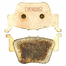 Brake pads honda trx 420 450 500 520 650 680 rear delta braking db2580