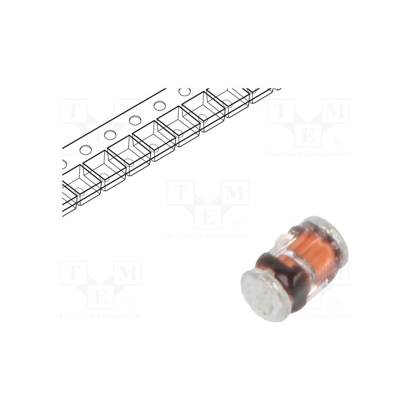 20 pcs x VISHAY - BAS383-TR - Diode: Schottky switching, SMD, 60V, 30mA, MicroMELF,