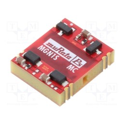 1 pcs x Murata Power Solutions - MGN1S1212MC-R7 - Converter: DC/DC, 1W, Uin: 10.8÷13.2V, Uout: 12VDC, Iout: 83.3mA, SMD