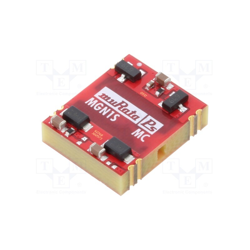 1 pcs x Murata Power Solutions - MGN1S1212MC-R7 - Converter: DC/DC, 1W, Uin: 10.8÷13.2V, Uout: 12VDC, Iout: 83.3mA, SMD