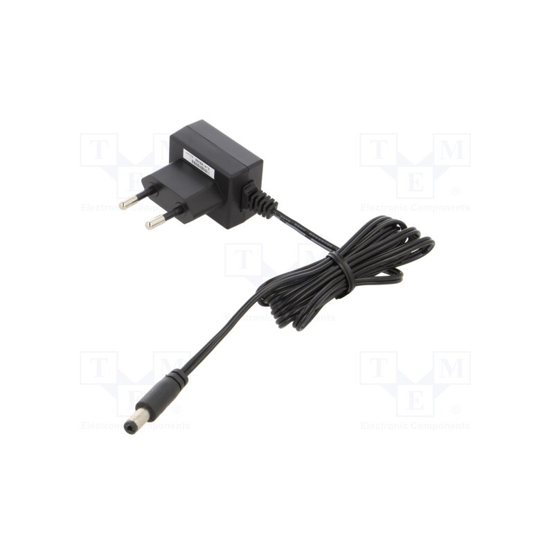 1 pcs x MEAN WELL - SGAS06E05-P1J - Power supply: switched-mode, plug, 5VDC, 1A, 5W, Plug: EU, 75%