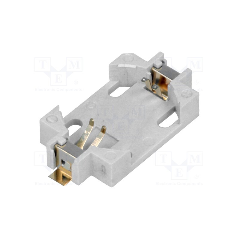 1 pcs x KEYSTONE - 1060 - Socket, CR2025,CR2032, Batt.no: 1, horizontal,SMD, H: 5.5mm, Ø: 20mm