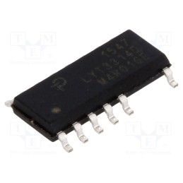 1 pcs x POWER INTEGRATIONS - LYT3314D - IC: PMIC, AC/DC switcher,LED driver, 85÷265V, Ubr: 650V, SO16B