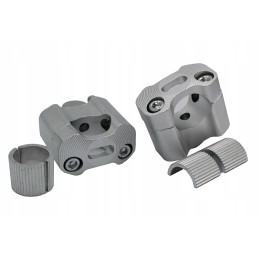 Universal handlebar riser for quad atv moto