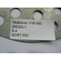 Brake disc cover yamaha yfm 660 grizzly