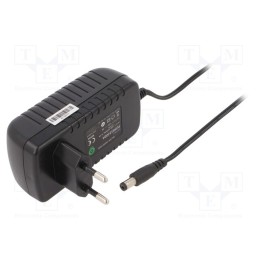 1 pcs x POS - POSB12200A - Power supply: switched-mode, plug, 12VDC, 2A, 24W, Plug: EU, 81.94%