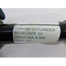 Rear drive shaft Can Am Outlander Renegade G2 length 38 cm number of cutters 18