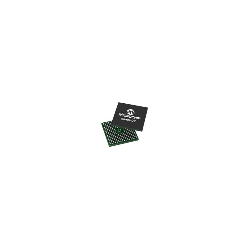 1 pcs : SAM9X72-I/4PB - Microprocessors - MPU ARM926 MPU,LVDS,CAN-FD,BGA,I TEMP,TRAY