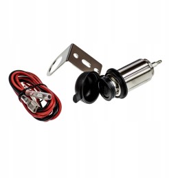 Strong, airtight cigarette lighter socket with fuse