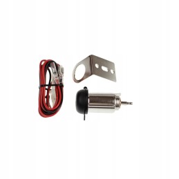 Strong, airtight cigarette lighter socket with fuse