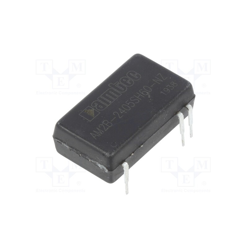 1 pcs x AIMTEC - AM2B-2405SH60-NZ - Converter: DC/DC, 2W, Uin: 21.6÷26.4V, Uout: 5VDC, Iout: 400mA, DIP16
