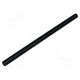 1 pcs x MENTOR - 724.41 - Adapter, thermoplastic, Øshaft: 6mm, Shaft len: 120mm, black
