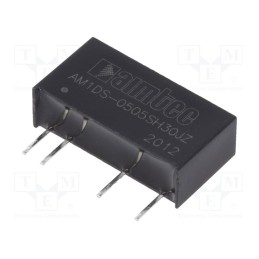 1 pcs x AIMTEC - AM1DS-0505SH30JZ - Converter: DC/DC, 1W, Uin: 4.5÷5.5V, Uout: 5VDC, Iout: 200mA, SIP7