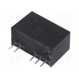 1 pcs x AIMTEC - AM1DM-1209DH60-NZ - Converter: DC/DC, 1W, Uin: 10.8÷13.2V, Uout: 9VDC, Uout2: -9VDC, SIP7