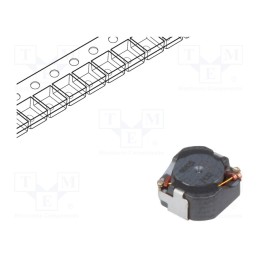 1 pcs x TRACO POWER - TCK-150 - Inductor: wire, SMD, 68uH, 636mΩ, -40÷125°C, ±20%, 5.3x5x2.7mm