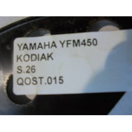 Brake disc cover yamaha yfm 450 kodiak
