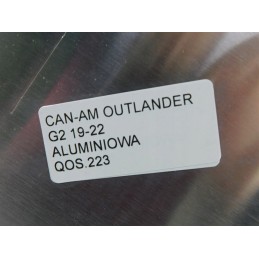 Can am outlander g2 19 22 aluminum bottom cover