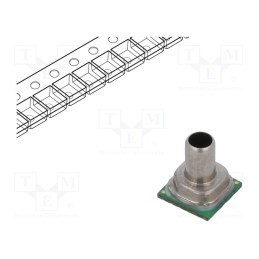 1 pcs x HONEYWELL - MPRLS02.5BG0000SA - Sensor: pressure, gage, Usup: -0.3÷3.6VDC,3.3VDC, SMT, -40÷85°C