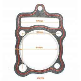 Head cylinder gaskets for quad atv bashan 200cc