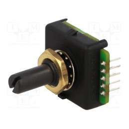 1 pcs x BOURNS - EAW0J-B24-AE0128L - Encoder: absolute, THT, 50000cycles, 8imp/revol, 10VDC, 19mm, 10mA