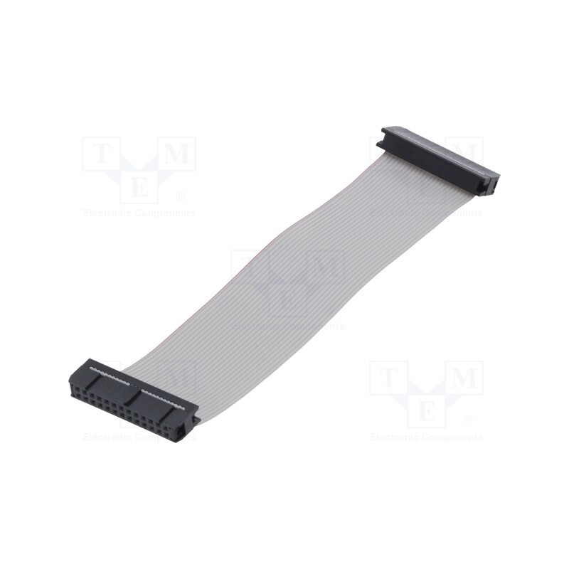 1 pcs x AMPHENOL - FC26600-0 - Ribbon cable with IDC connectors, Cable ph: 1.27mm, 0.6m