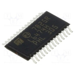 1 pcs x STMicroelectronics - L6474H - IC: driver, motor controller, HTSSOP28, 3A, Uoper: 8÷45V, 800kHz