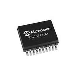 1 pcs : PIC16F17144-I/SS - 8-bit Microcontrollers - MCU 7KB Flash, 512B RAM, 128B EEPROM, 12b Diff. ADCC, 1xOP-AMP, 2x16-bit dua