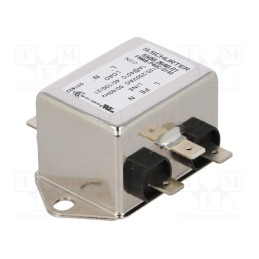 1 pcs x SCHURTER - 5500.2640.01 - Filter: anti-interference, 250VAC, Ioper.max: 1A, Ir: 0.5mA